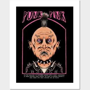 Punk - Pink Posters and Art